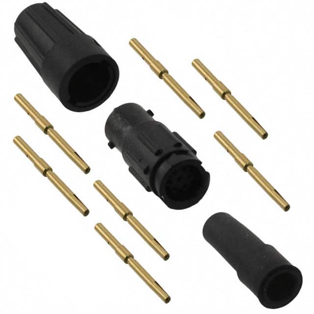 18980-7SG-522 CONN RCPT FMALE 7POS GOLD CRIMP