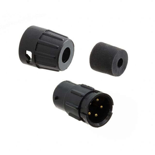 8382-5PG-318 CONN RCPT MALE 5P GOLD SLDR CUP