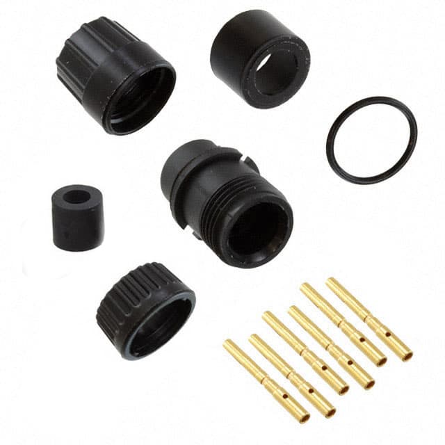 3380-6SG-330 CONN PLUG FMALE 6POS GOLD CRIMP