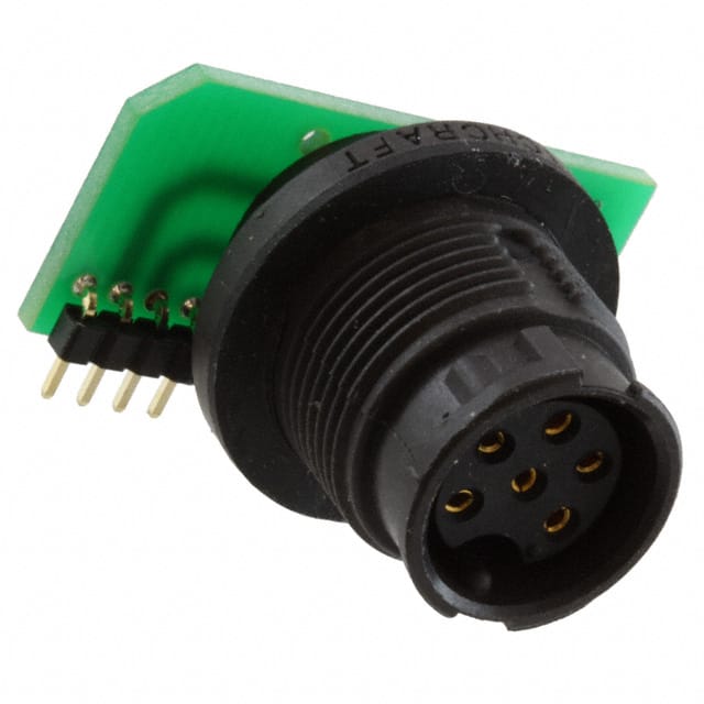 EN3P6FRAPCBW CONN RCPT FMALE 6POS GOLD SOLDER