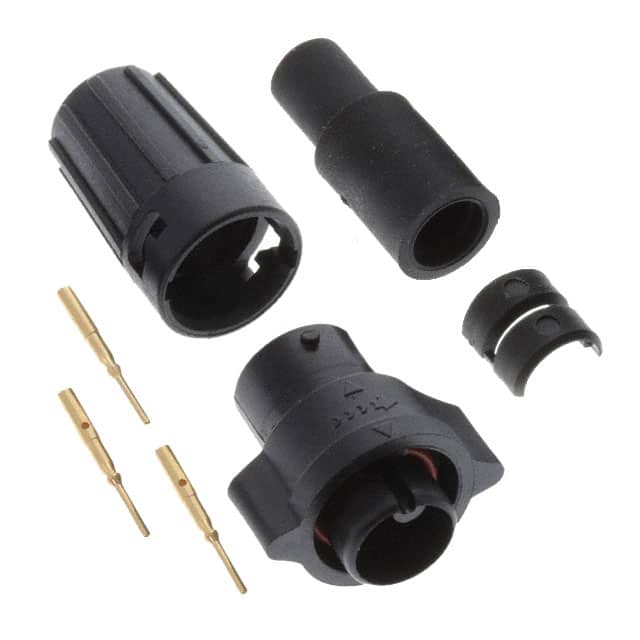 W6380-3PG-P-528 CONN PLUG MALE 3POS GOLD CRIMP
