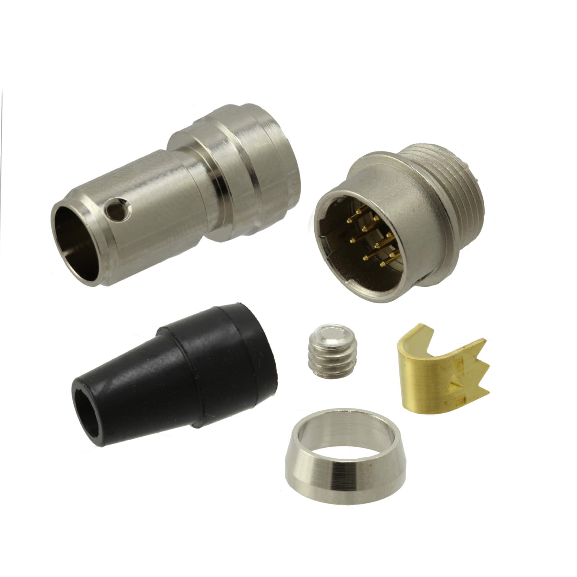 SD-PNN10-MMLAL-S00-000 CONN RCPT MALE DIN 10POS SOLDER