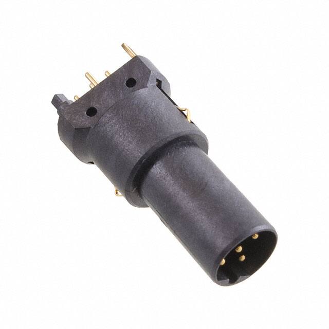 21033411518 CONN MALE INSERT 5POS GOLD SLDR