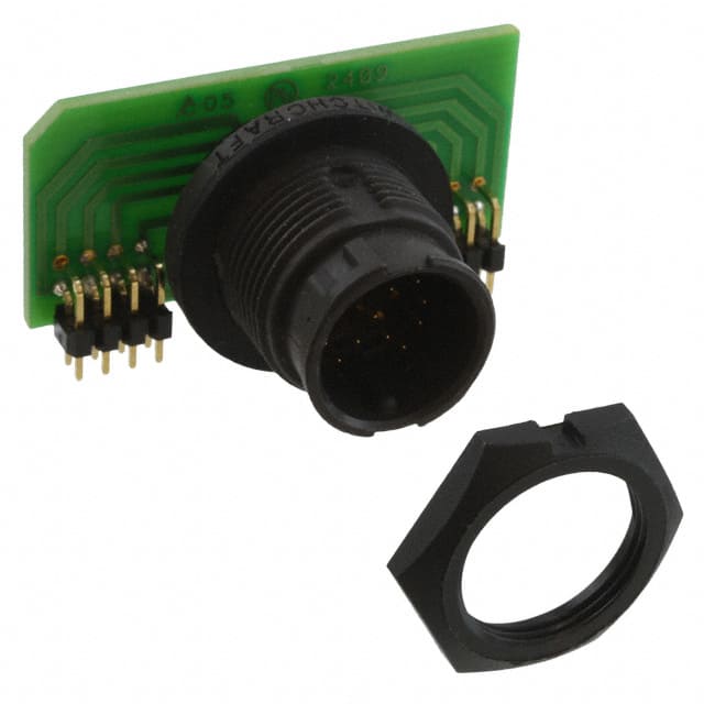 EN3P15MRAPCBW CONN RCPT MALE 15POS GOLD SOLDER