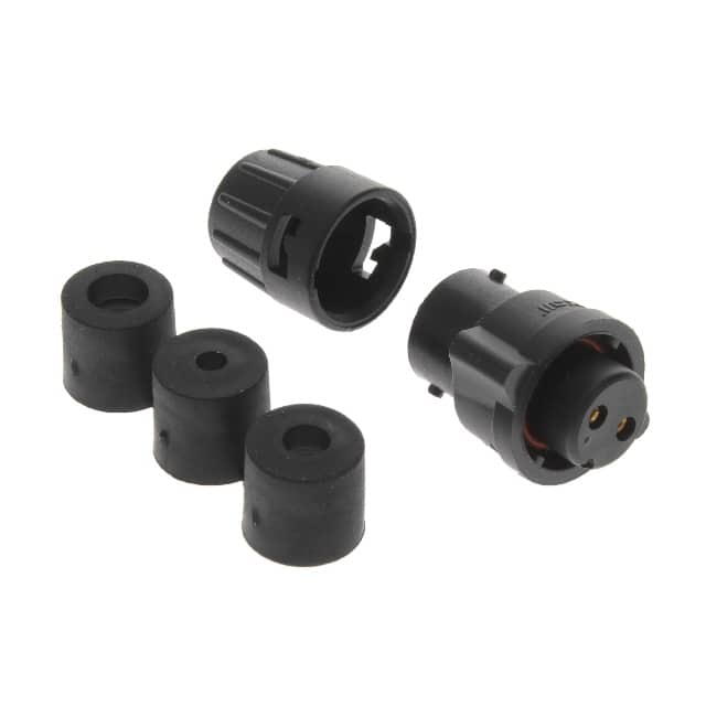 W6382-2SG-P-3DC CONN PLUG FMALE 2POS SOLDER CUP