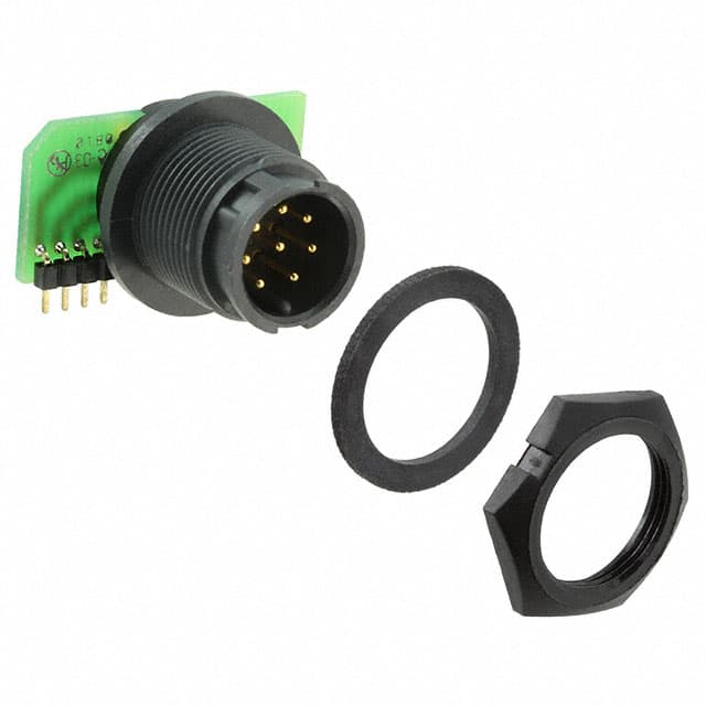7251-8PG-300 CONN RCPT MALE 8POS GOLD SOLDER