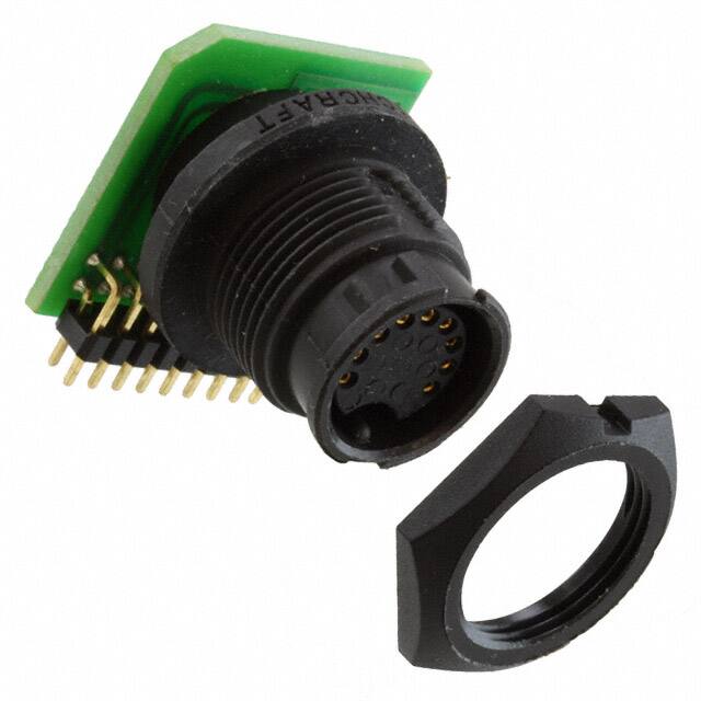 EN3P9FRAPCBN CONN RCPT FMALE 9POS GOLD SOLDER