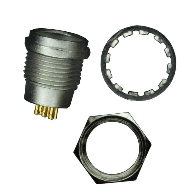 HR25A-7R-8P CONN RCPT MALE 8P GOLD SLDR CUP