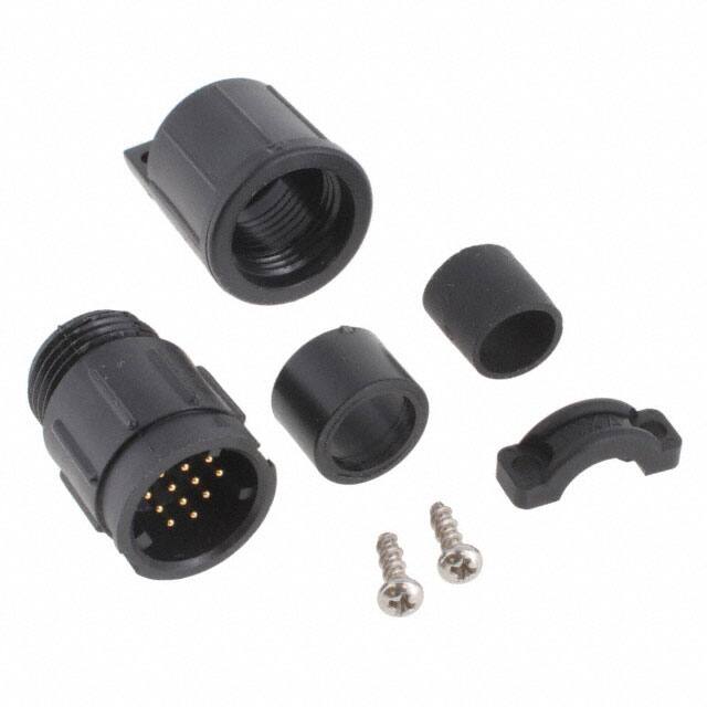 W5282-12PG-535 CONN RCPT MALE 12POS SOLDER CUP