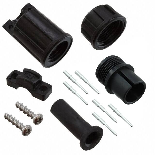 CXC3106A14S6P CONN PLUG MALE 6POS SILVER CRIMP