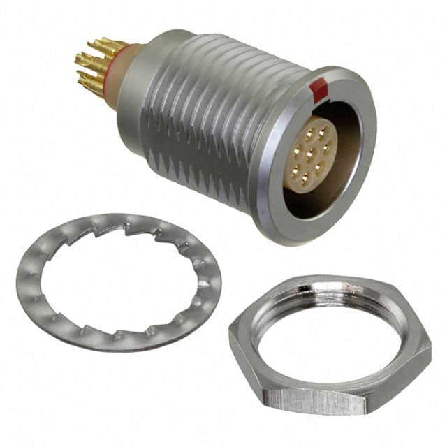 FLBC-08EGFS-GCP-001 CONN RCPT FMALE 8P GOLD SLDR CUP