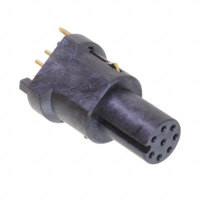 21033212818 CONN FMALE INSERT 8P GOLD SOLDER