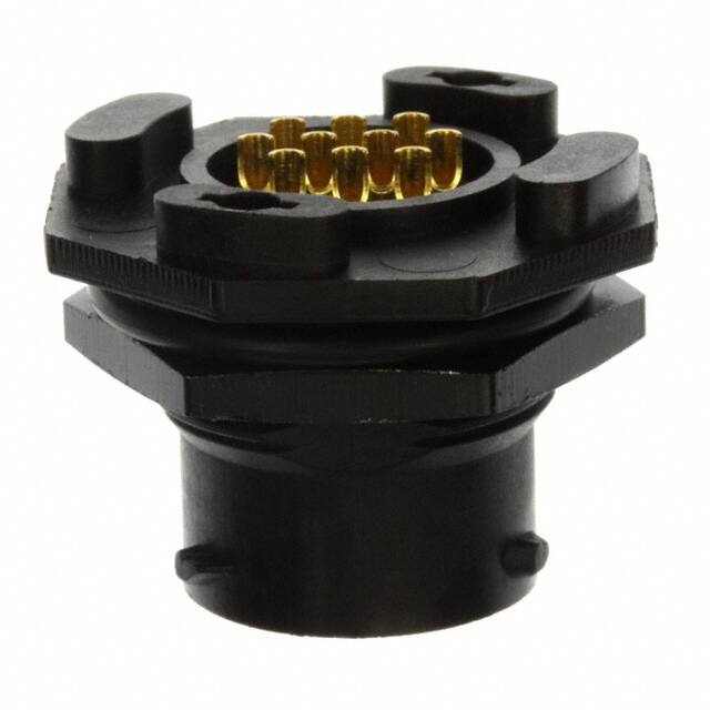 UTS712E10P CONN RCPT MALE 10P GOLD SLDR CUP