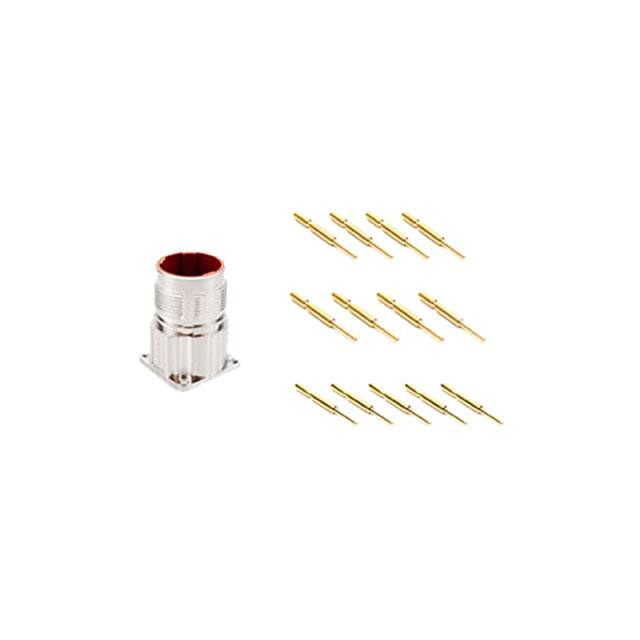 MB2LLN0800-KIT CONN RCPT MALE 8POS GOLD CRIMP