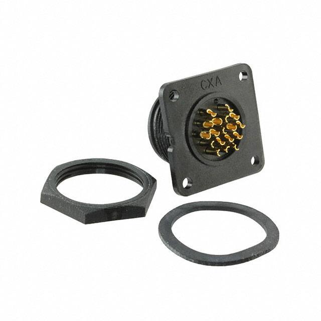 14282-18PG-300 CONN RCPT MALE 18P GOLD SLDR CUP