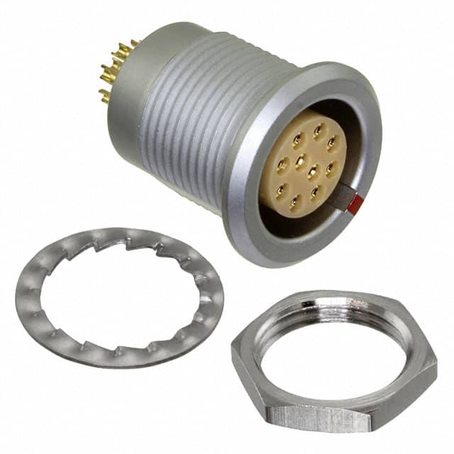 FLBD-10EGFS-GCP-001 CONN RCPT FMALE 10P SOLDER CUP