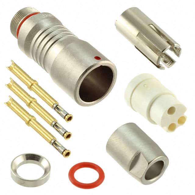 HS2L3F20C CONN RCPT FMALE 3POS GOLD CRIMP