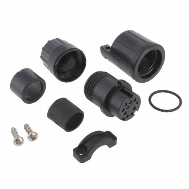 W3282-10SG-535 CONN PLUG FMALE 10P SOLDER CUP