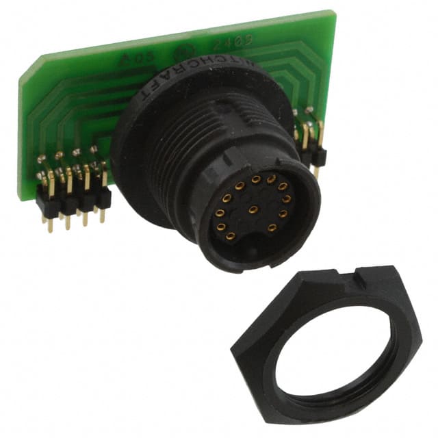 EN3P12FRAPCBW CONN RCPT FMALE 12POS SOLDER