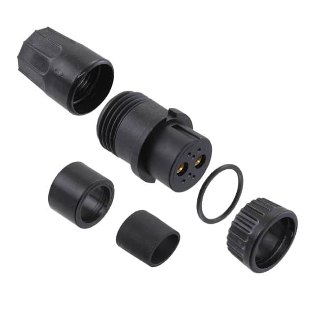 W3B82-8SG-335 CONN PLUG FMALE 8POS SOLDER CUP