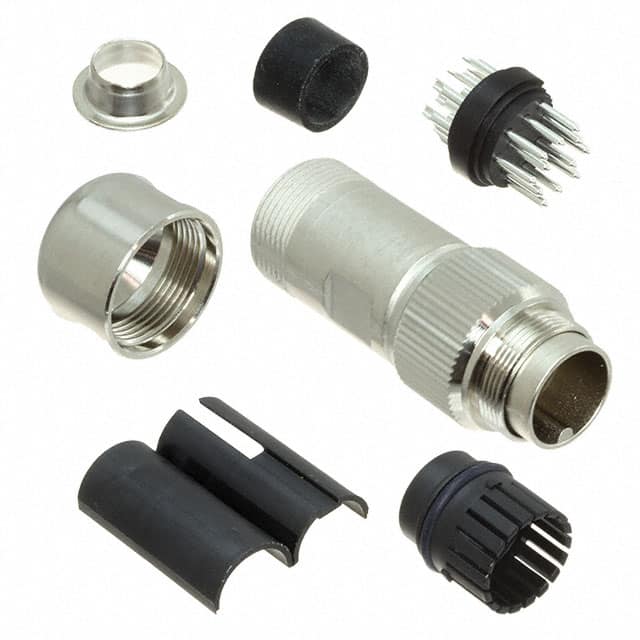 C09131H0121024U CONN PLUG MALE 12P SOLDER CUP