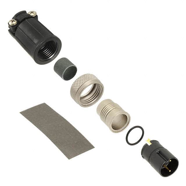 SF6282-2PG-520 CONN PLUG MALE 2P GOLD SLDR CUP