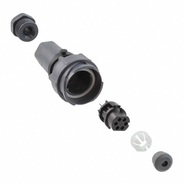 PXP7011/06S/ST/0507 CONN RCPT FMALE 6P NICKEL SCREW