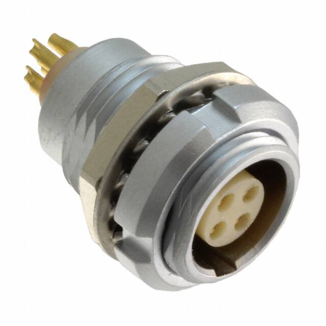 821B004-203R001 CONN RCPT FMALE 4P GOLD SLDR CUP