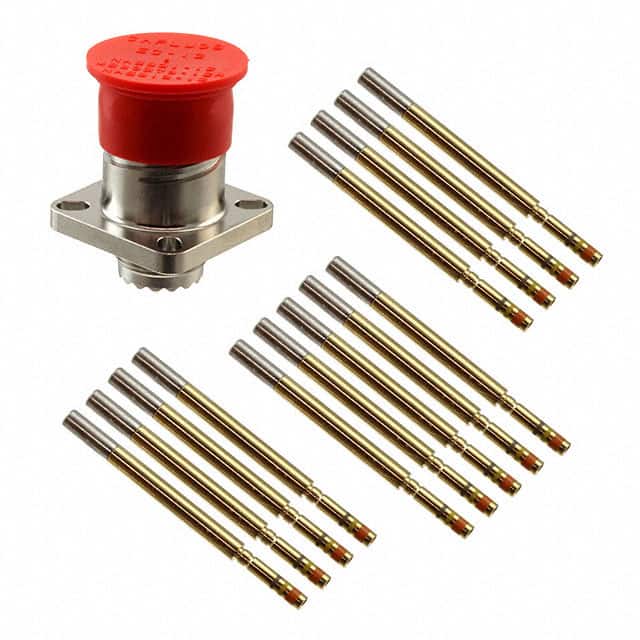 ALM00FD11-35S CONN RCPT FMALE 13POS GOLD CRIMP