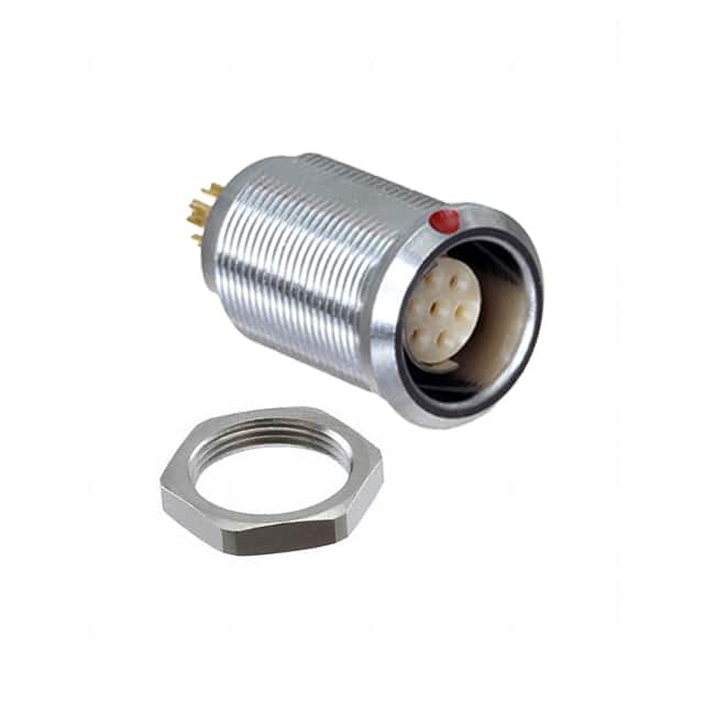 G10F1C-P07LCC0-0000 CONN RCPT FMALE 7P GOLD SLDR CUP