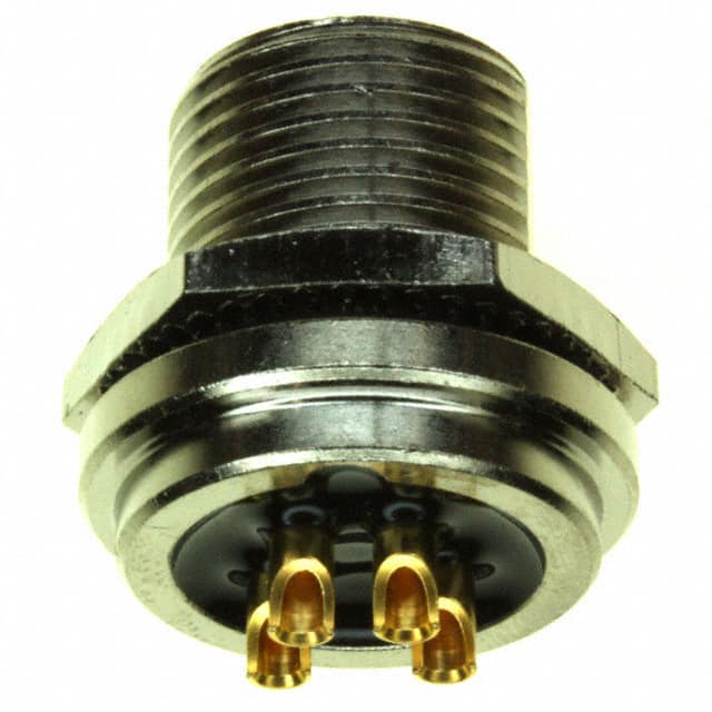SF7382-4SG-3ES CONN RCPT FMALE 4P GOLD SLDR CUP