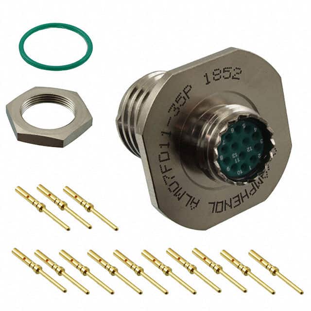 ALM07FD11-35P CONN RCPT MALE 13POS GOLD CRIMP