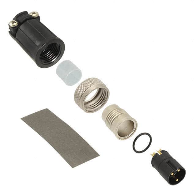 SF6382-3PG-520 CONN PLUG MALE 3P GOLD SLDR CUP