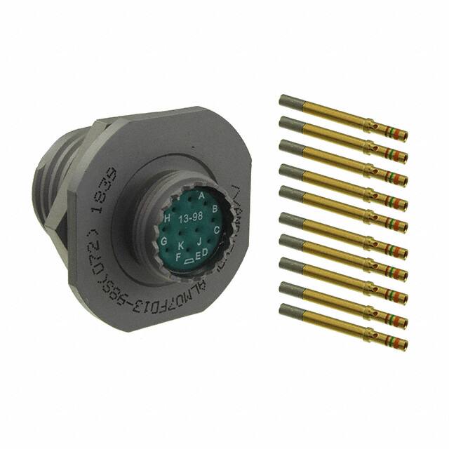 ALM07FD13-98S(072) CONN RCPT FMALE 10POS GOLD CRIMP