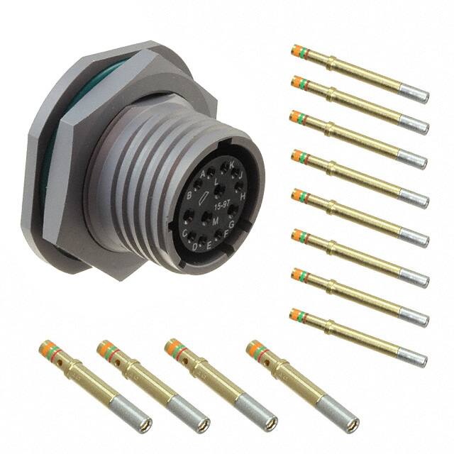 ALM07FD15-97S(072) CONN RCPT FMALE 12POS GOLD CRIMP