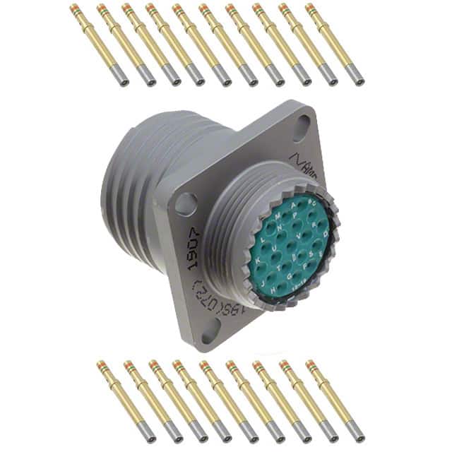 ALM00FD15-19S(072) CONN RCPT FMALE 19POS GOLD CRIMP