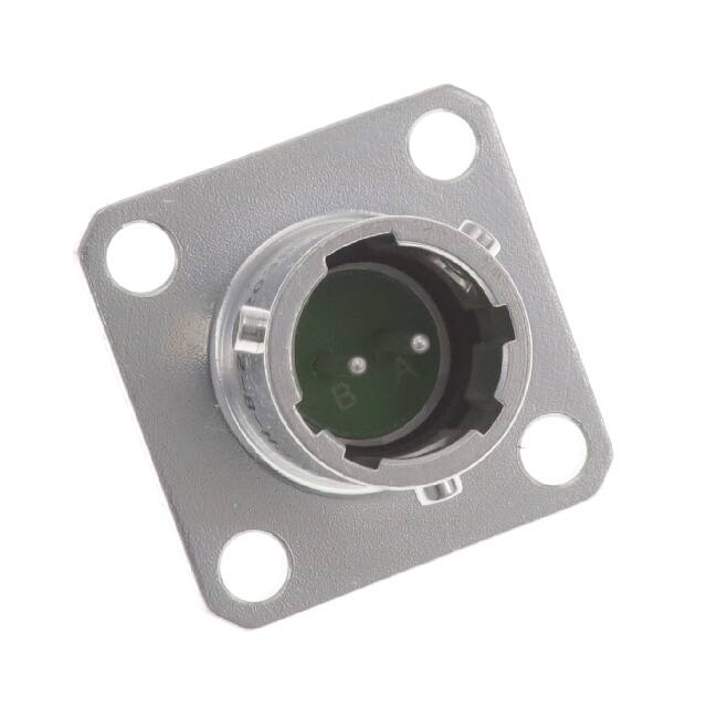 PT02H-8-2P CONN RCPT MALE 2P TIN SOLDER CUP