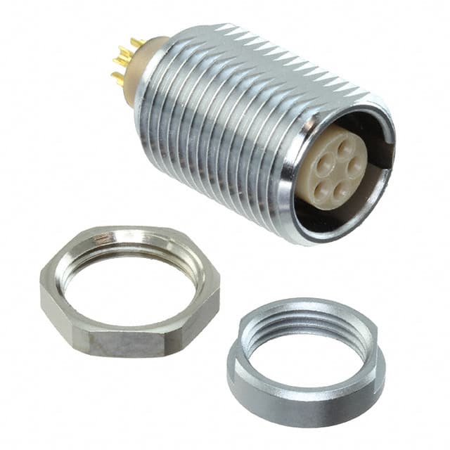 G51L0C-P05LJG0-0000 CONN RCPT FMALE 5P GOLD SLDR CUP