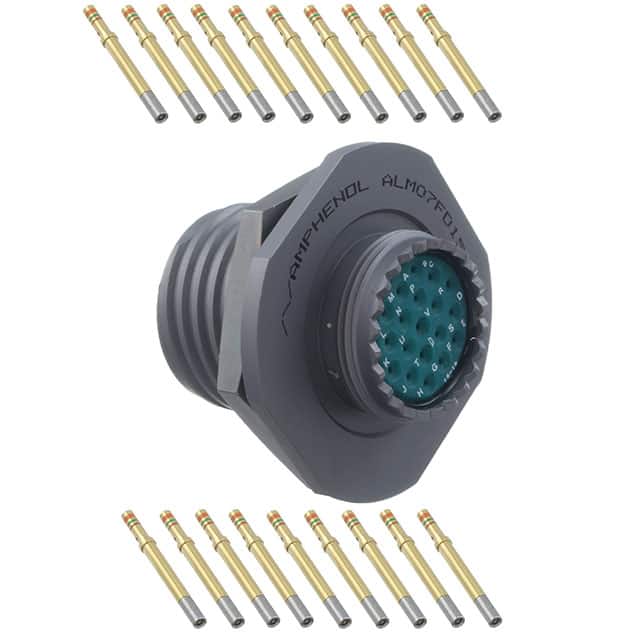 ALM07FD15-19S(072) CONN RCPT FMALE 19POS GOLD CRIMP