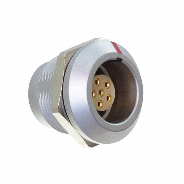 FLKD-06EGFS-GCP-001 CONN RCPT FMALE 6P GOLD SLDR CUP