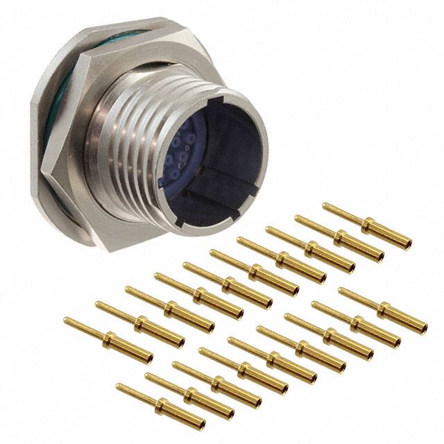 ALM07FD15-19P CONN RCPT MALE 19POS GOLD CRIMP