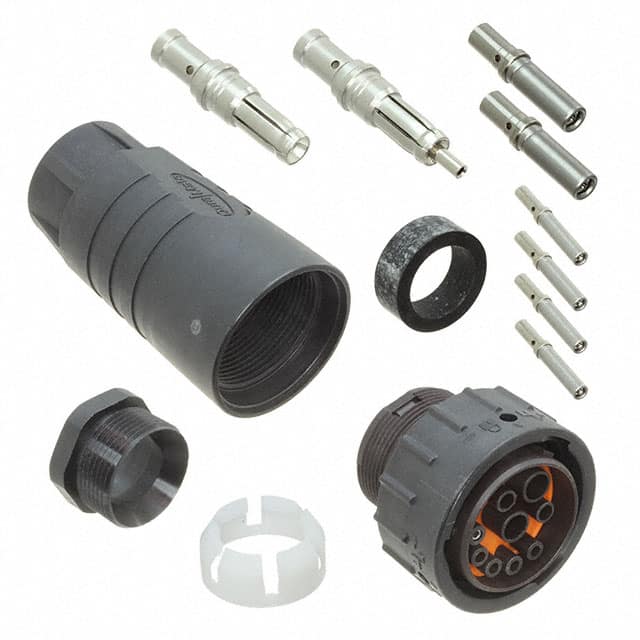 AHDP06-24-91S-BS1-K10M CONN PLUG FMALE 9P NICKEL CRIMP