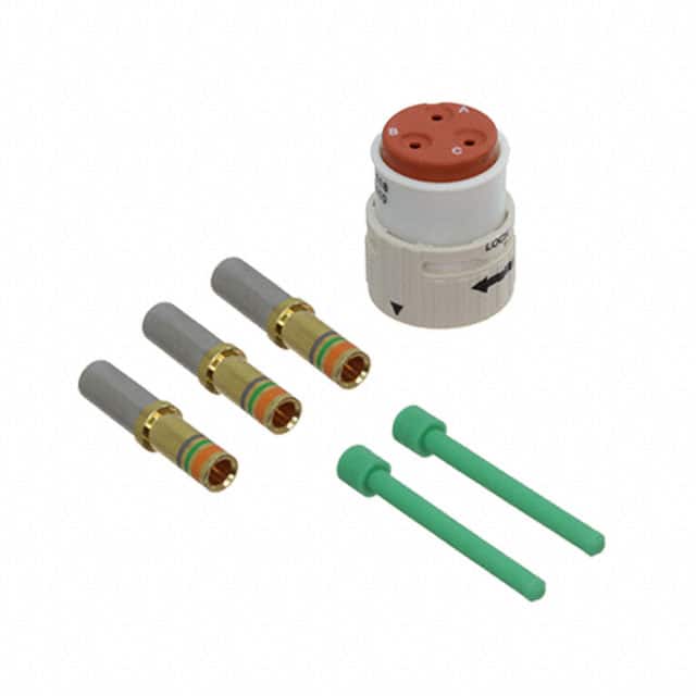 SJS840311 CONN PLUG FMALE 3POS GOLD CRIMP