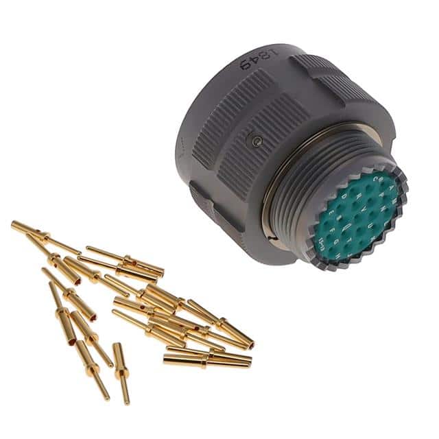 ALM06FD15-19P(072) CONN PLUG MALE 19POS GOLD CRIMP