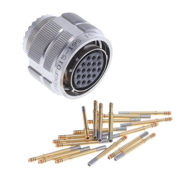 ALM06FD15-19S CONN PLUG FMALE 19POS GOLD CRIMP