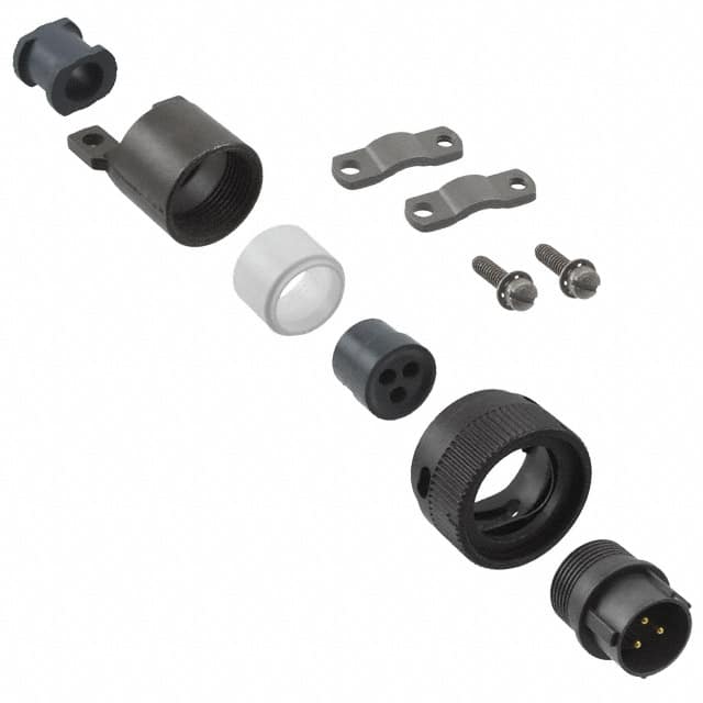 KPT06F123P CONN PLUG MALE 3POS SOLDER CUP