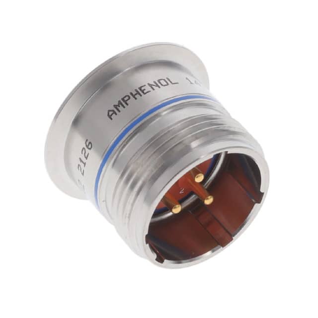 BTY-1412-03P1D CONN RCPT MALE 3P GOLD SLDR CUP