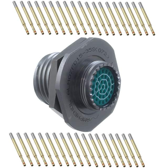 ALM07FD15-35S(072) CONN RCPT FMALE 37POS GOLD CRIMP