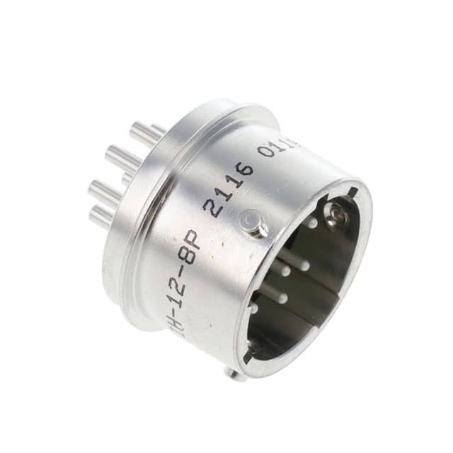 PTIH-12-8P CONN RCPT MALE 8P TIN SOLDER CUP