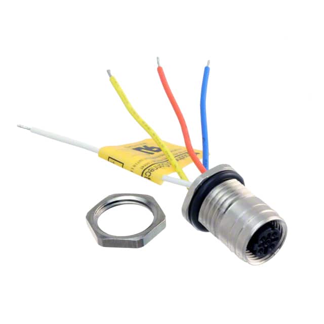 1201095002 CONN RCPT FMALE 4P WIRE LEADS